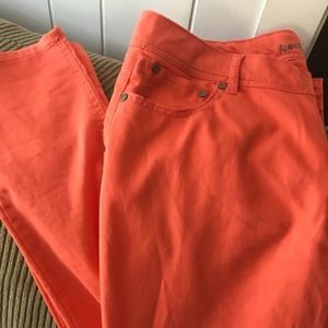 Coral pants